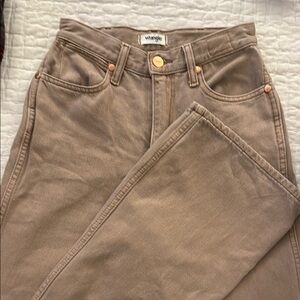 Wrangler Women's Flare & Wide Leg Jeans - Tan